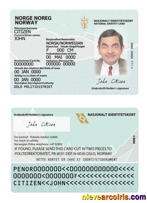 Norway ID card version 2